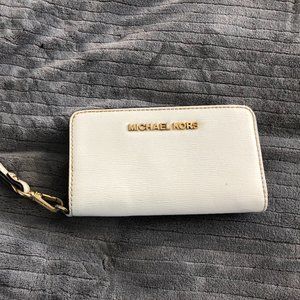 New - White Michael Kors Wallet
